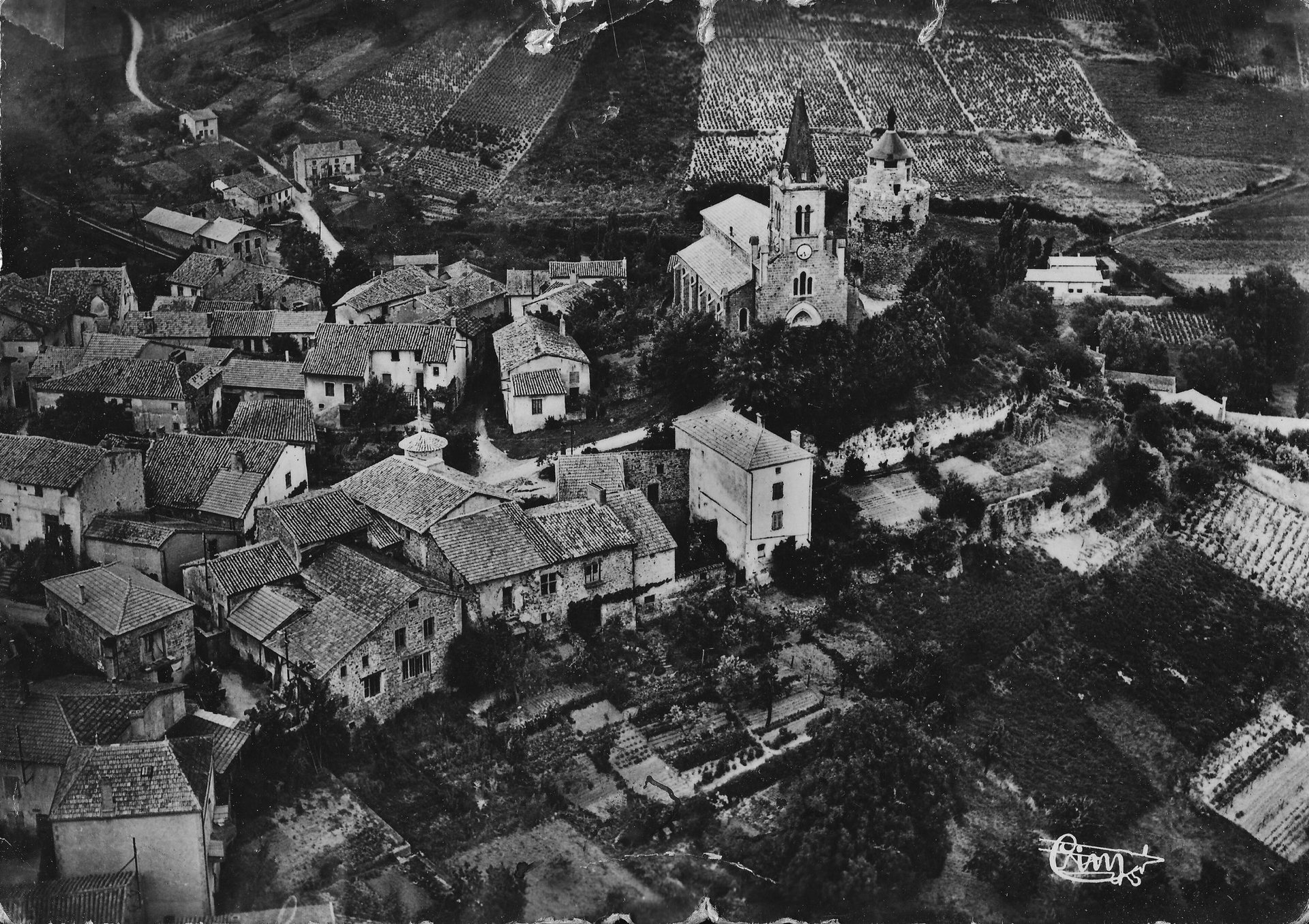 Panoramique depuis un point haut