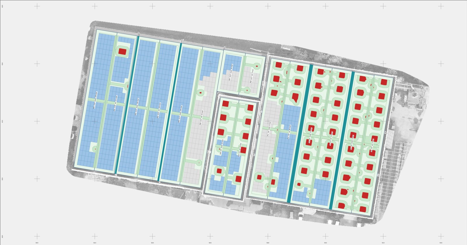 Calepinage photovoltaïque en toiture